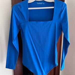 Abercrombie & Fitch Vibrant Blue Bodysuit